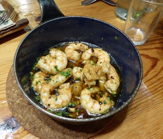Gambas al ajillo
