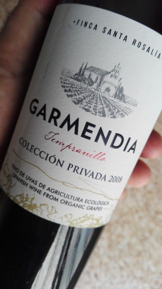 Garmendia Tempranillo Colección Privada 2008