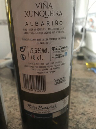 Viña xunqueira 2017