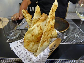 pan de pita hecho al momento