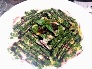 Carpaccio de pulpo