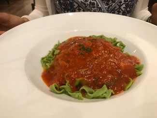 Los tagliatelle verde