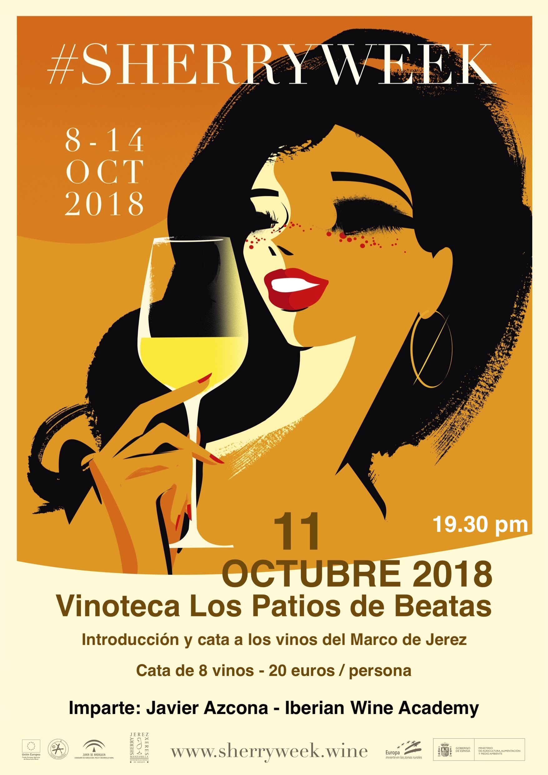 Introducción y Cata a los vinos del Marco de Jerez. Evento #Sherryweek