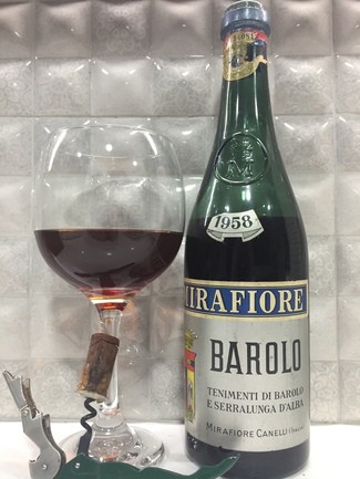 Barolo Mirafiore 1958