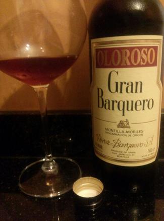 Oloroso Gran Barquero saca de 1996