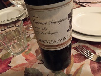 Stag's Leap Napa Valley Wine Cellars cabernet sauvignon 2013