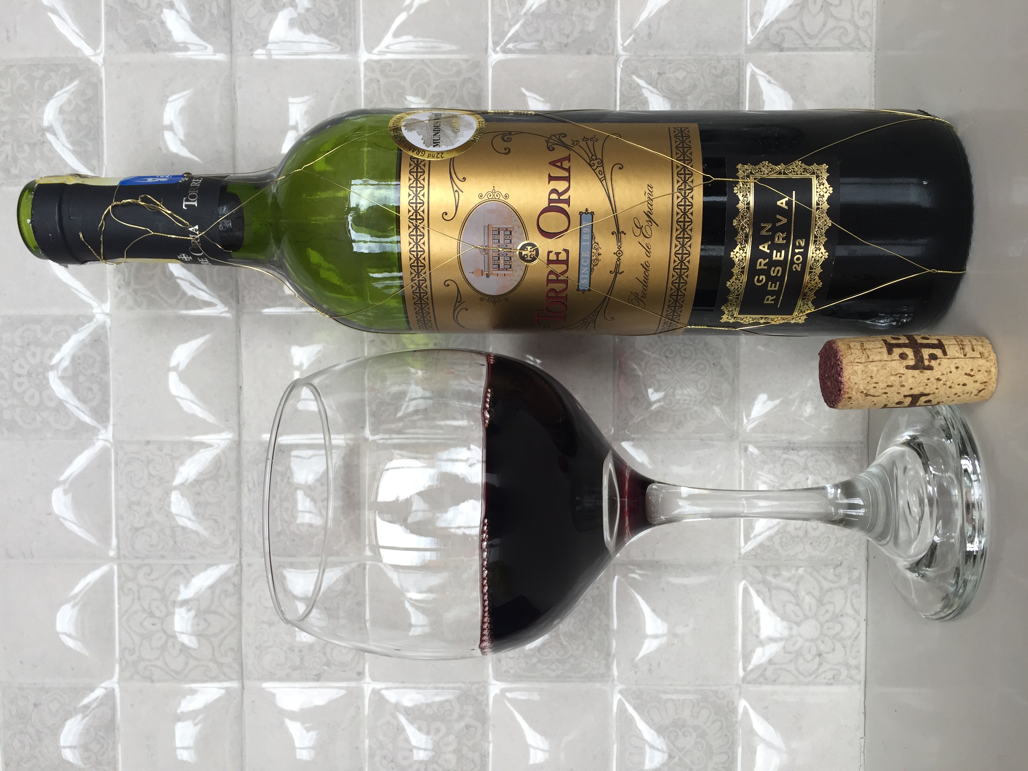 Torre Oria gran reserva 2012