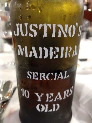 Justino's Madeira Cercial 10 Years