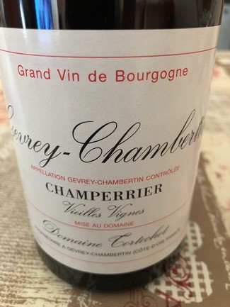 Domaine tortochot gevrey-chambertin champerrier vieilles vignes 2013