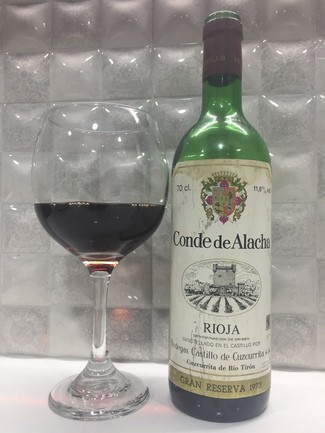 Conde de Alacha gran reserva 1973
