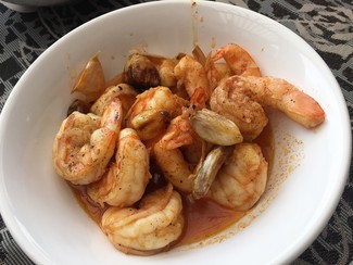 Las gambas al ajillo