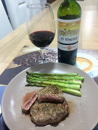 Con el entrecotte