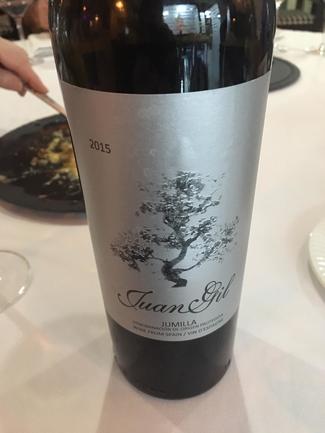 Juan Gil etiqueta plata 2015