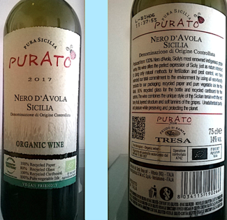 Purato "Pura Sicilia" 2017