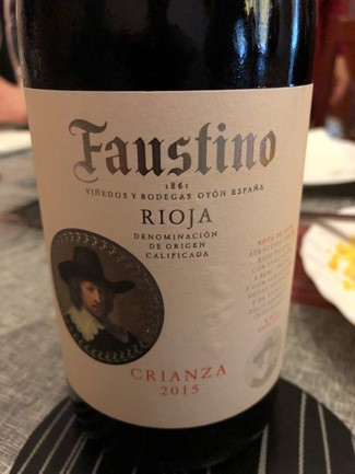 Faustino crianza 2015