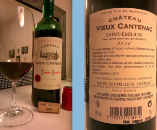 Château Vieux Cantenac 2016