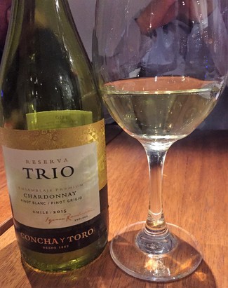 Trío reserva Chardonnay 2015
