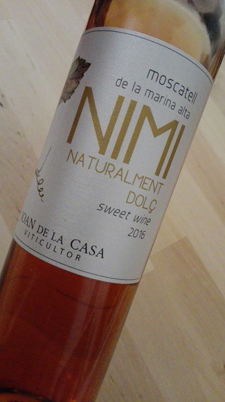 Nimi Naturalment Dolç Moscatel 2016