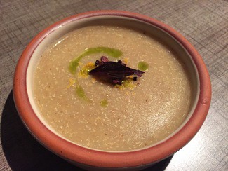 Crema de quinoa