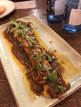 El canelón de butifarra.