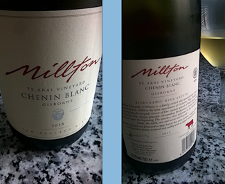 Millton Te Arai Chenin Blanc 2015
