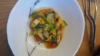 Mejillones  a la japonesa.