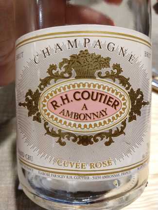 R. H. Coutier Cuvee Rose Brut