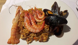 1er emplatado de la paella