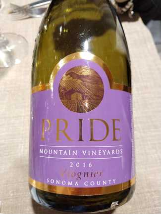 Pride Mountain Viognier 2016