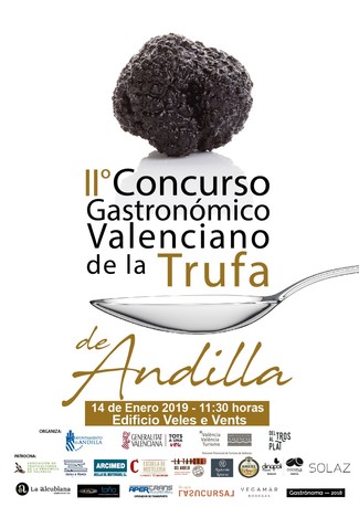 Andilla reúne a grandes chefs en su segundo Concurso Gastronómico Valenciano de la Trufa