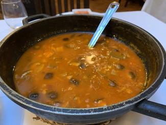 Arroz meloso de boletus y foie