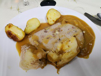 El capón relleno