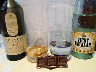 Con el chocolate y la Vichy