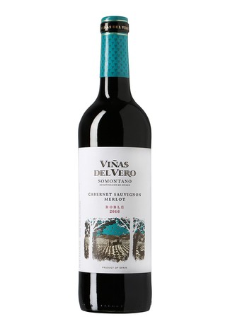 Viñas del Vero Cabernet Sauvignon y Merlot 2016