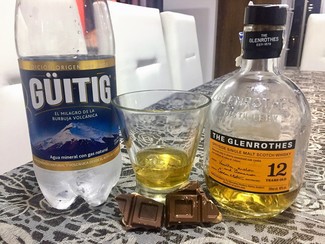 Con el chocolate y el agüita