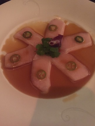 Sashimi de Hamachi