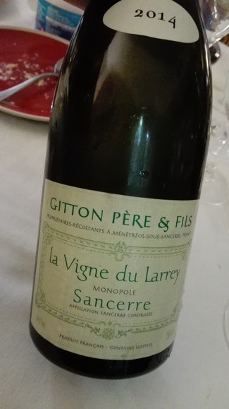 La vigne du Larrey 2014