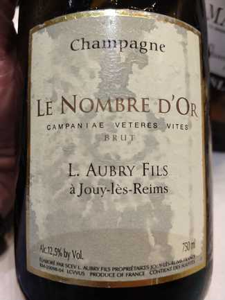 Aubry Le Nombre D' Or Brut 2012