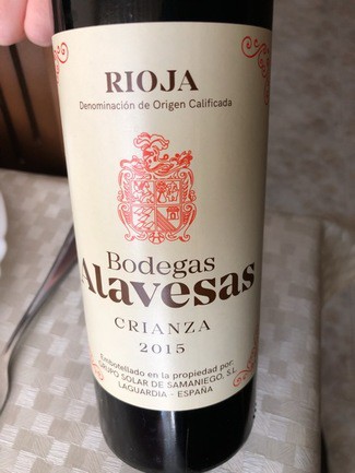 Bodegas alavesas crianza 2015