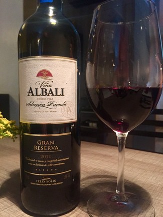 Viña Albali gran reserva selección privada 2011