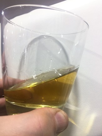 En el vaso