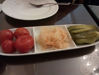 Surtido de encurtidos