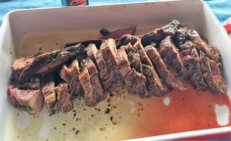 El solomillo en bandeja