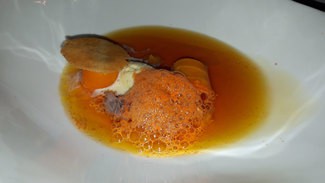 Infusión de té rooibos, zanahoria, canela y vainilla