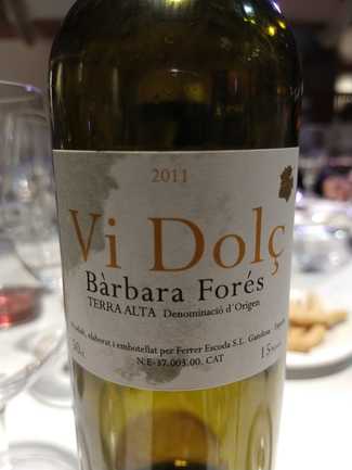 Vi Dolç Barbara Fores 2011
