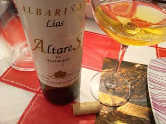 Altares de Postmarcos Albariño Lías 2013