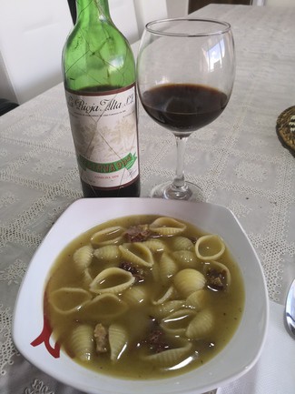 Con la escudella de galets