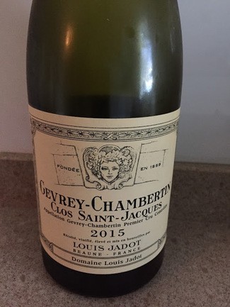 Louis Jadot Gevrey Chambertin Clos St Jacques 2015
