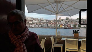 Vista desde nuestra mesa