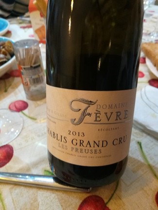 Domaine Nathalia&Gilles Fevres Les Preuses Chablis Grand Cru 2013